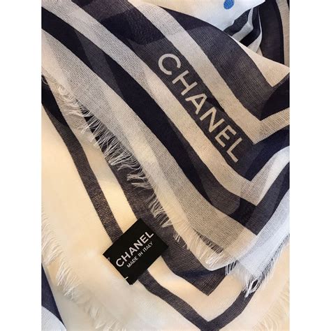 chanel scarves ebay|chanel scarf cashmere.